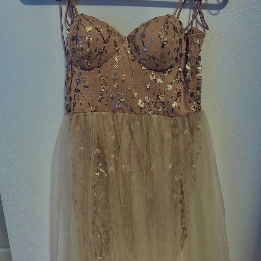 White Fox Maxi Dress